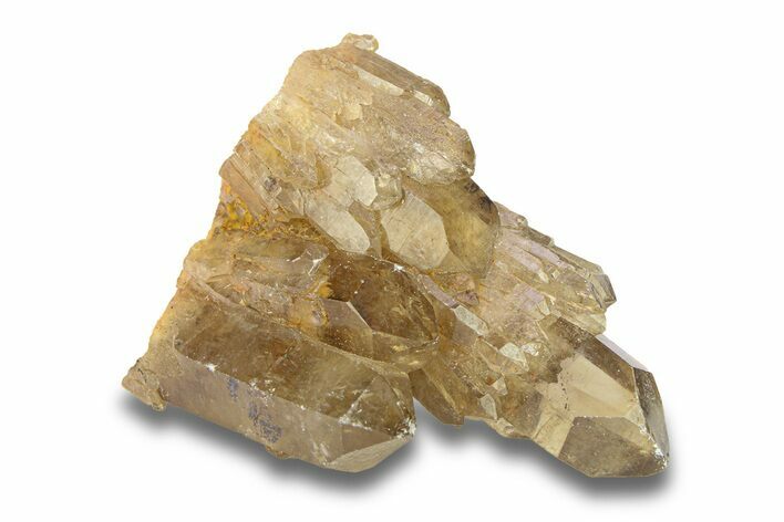 Smoky Citrine Crystal Cluster - Lwena, Congo #282861